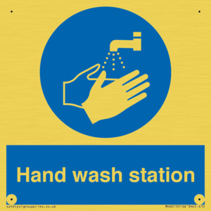 Hand wash station
